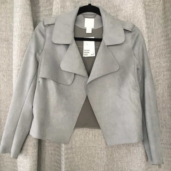 H&M Tops - H&M Suede-like Drape Top NWT Size 0